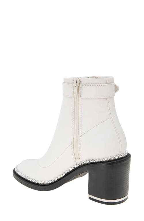 Bcbgeneration Braxi Studded Bootie In Porcelain
