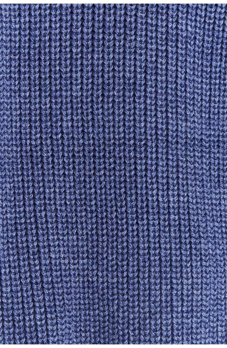 Babycottons Mick Knit Sweater for Big Kid, Alternate, color, Paris Blue