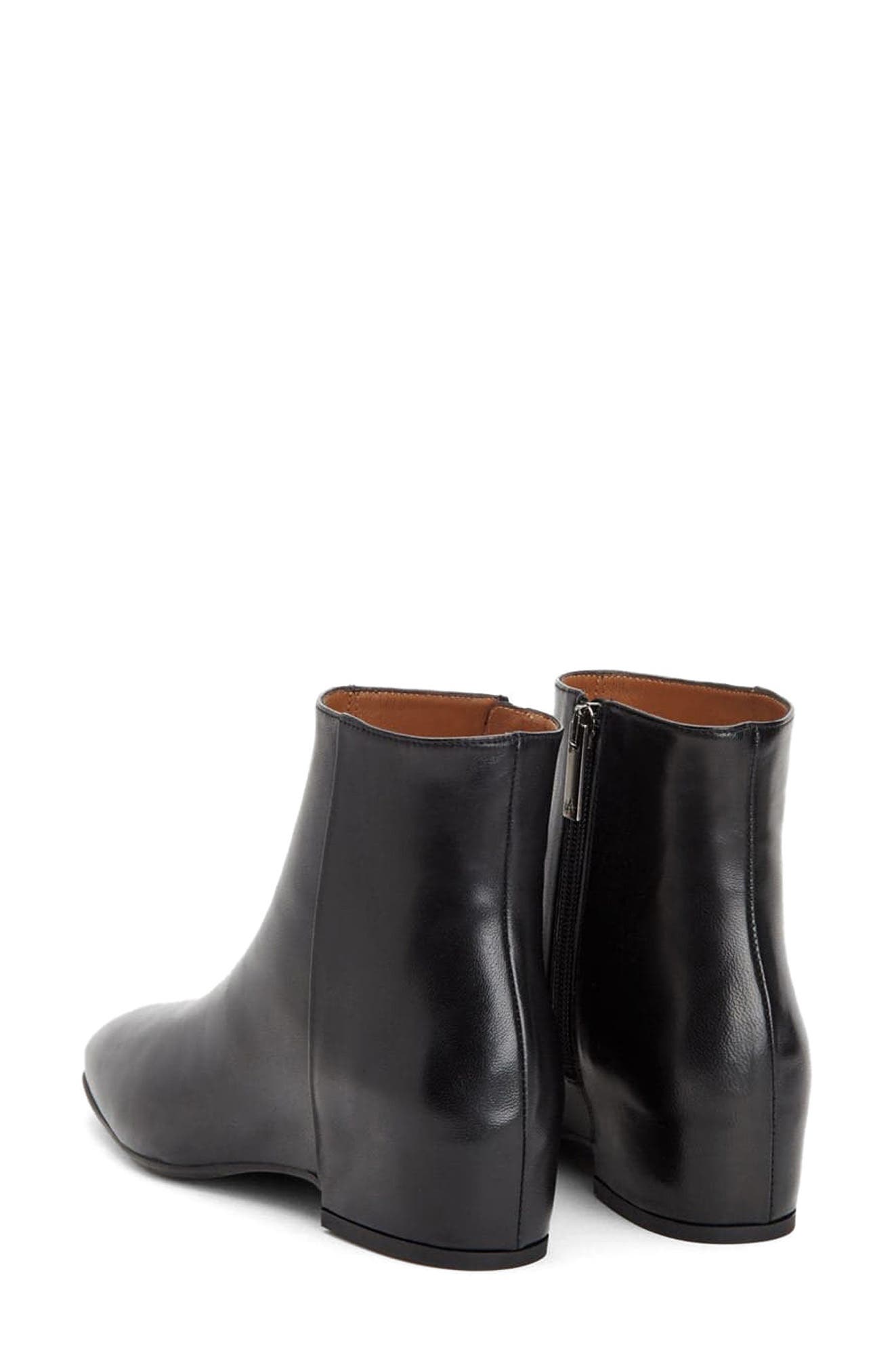 Ulyssa Waterproof Bootie, Alternate, color, BLACK NAPPA