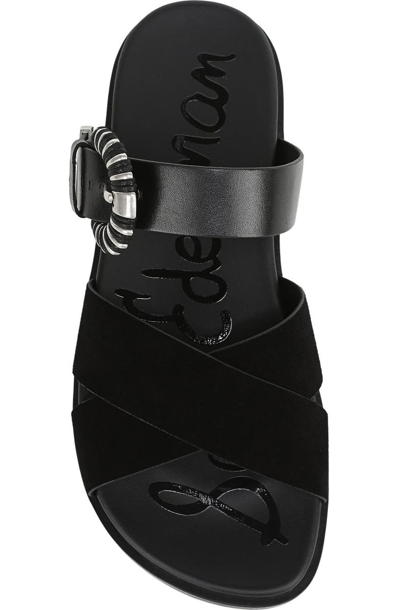 Sam Edelman Lucy Buckle Strap Sandal, Alternate, color, Black