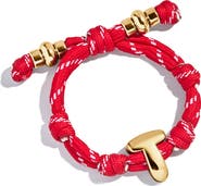 BaubleBar Knotty Initial Bracelet