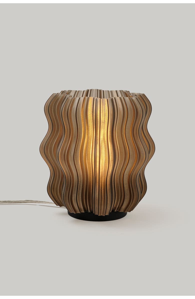 WOOJ DESIGN Mini Wavy Lamp, Main, color, Smoke