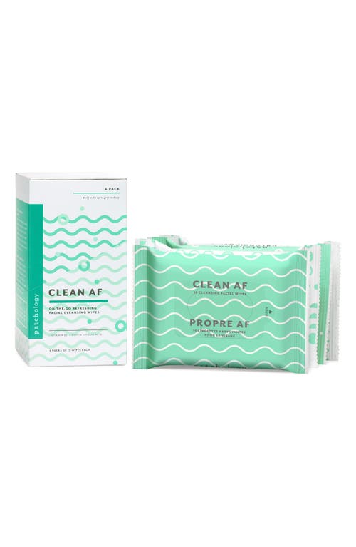 Patchology Clean Af On-the-go Refreshing Facial Cleansing Wipes In Multi