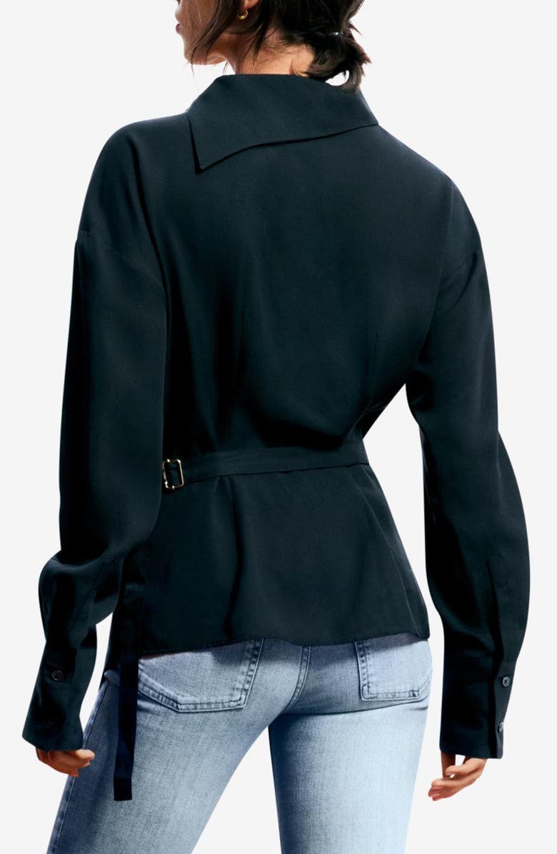 Desigual Egonlab Asymmetrical Top, Alternate, color, Black