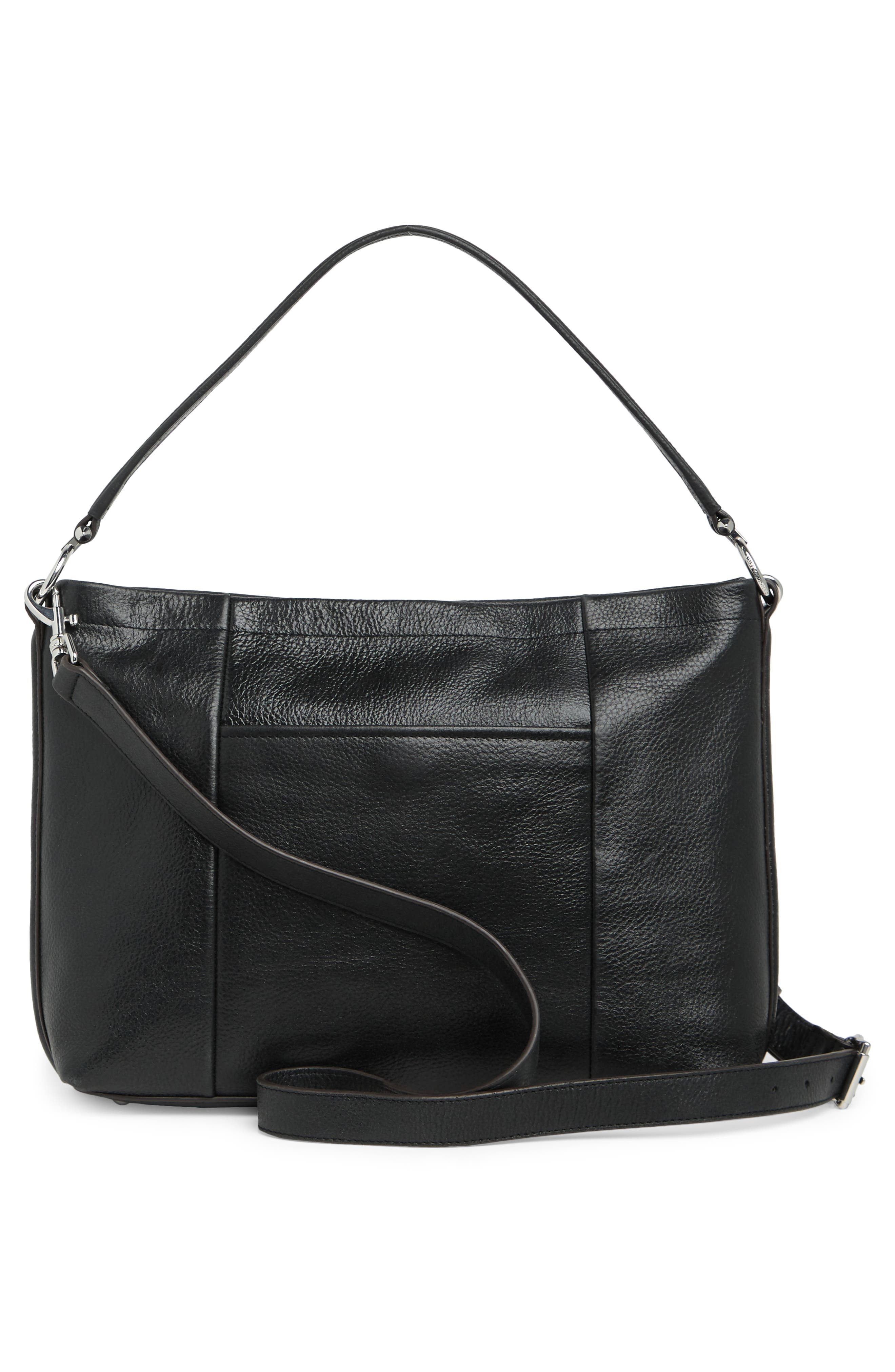 Radiant Convertible Shoulder Bag, Alternate, color, BLACK