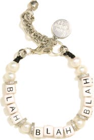 Venessa Arizaga Blah Blah Blah Bracelet