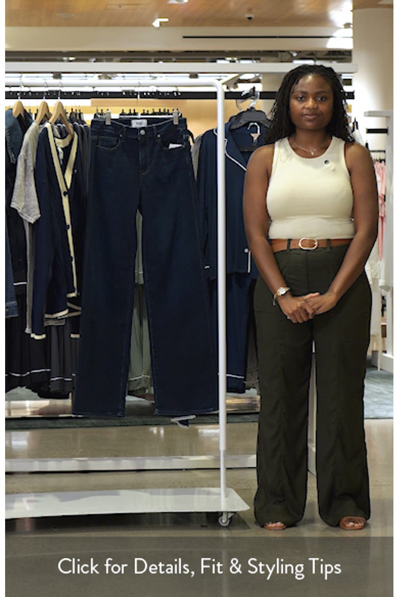 Tatum Reverse Seamed Wide Leg Jeans video