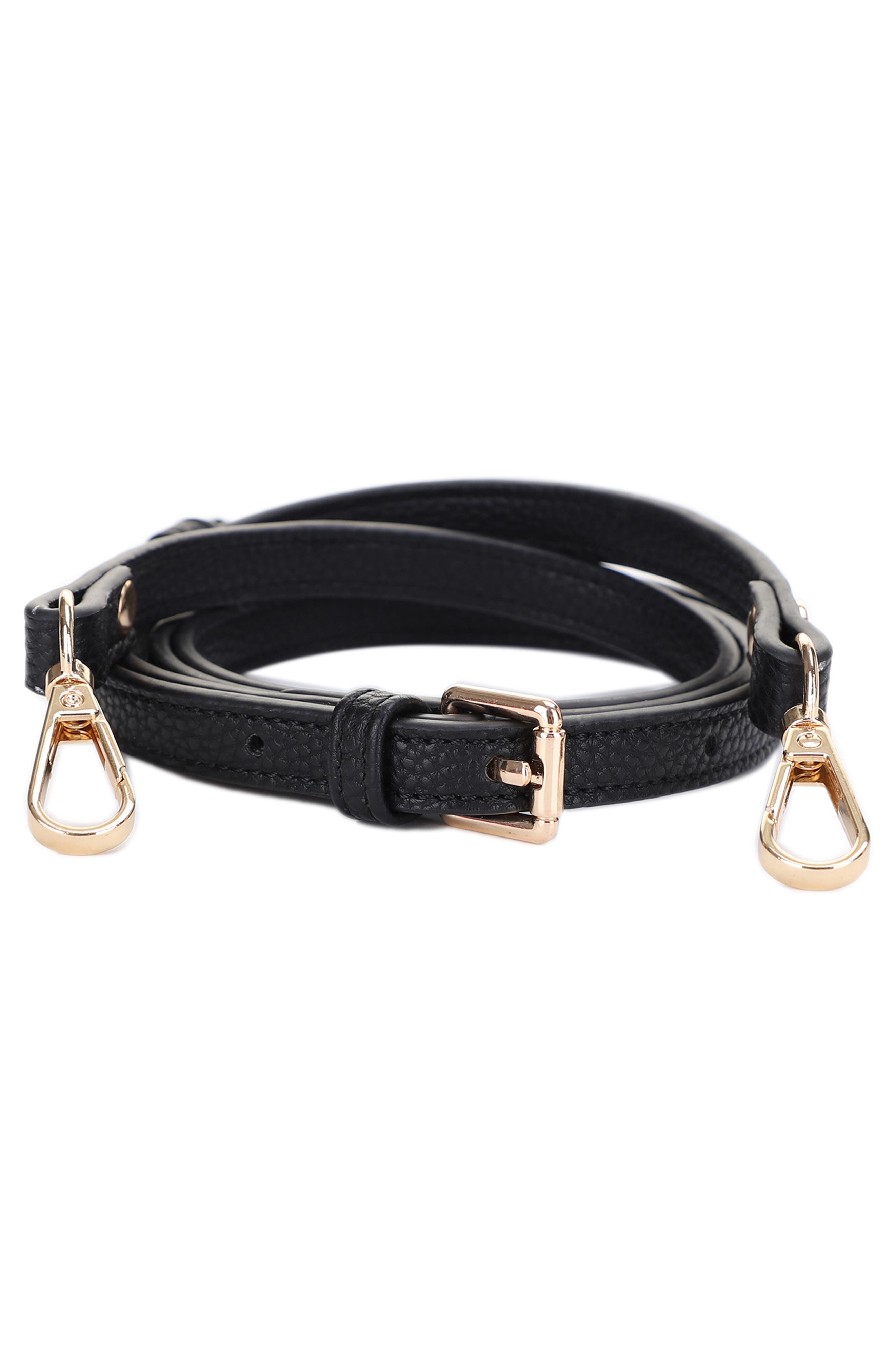 Mali + Lili Marlen Recycled Vegan Leather Crossbody Bag, Alternate, color, 