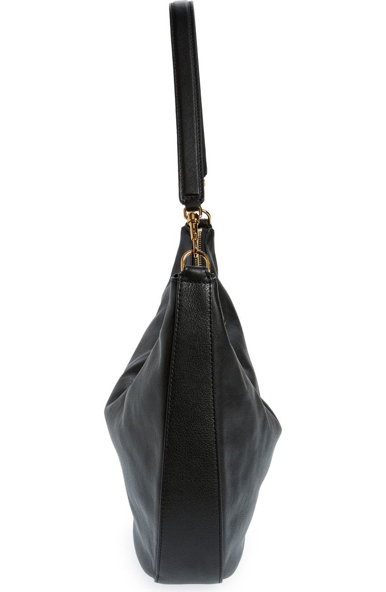 Mansur Gavriel Swing Leather Hobo Bag, Alternate, color,