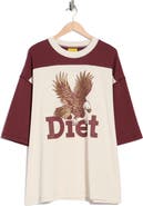 DIET STARTS MONDAY Eagle Yoke T-Shirt