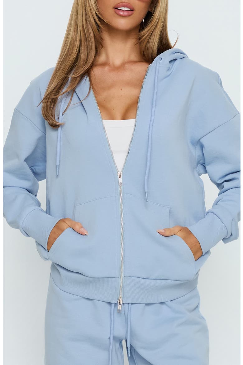 All Day Full Zip Hoodie, Main, color, BLUE