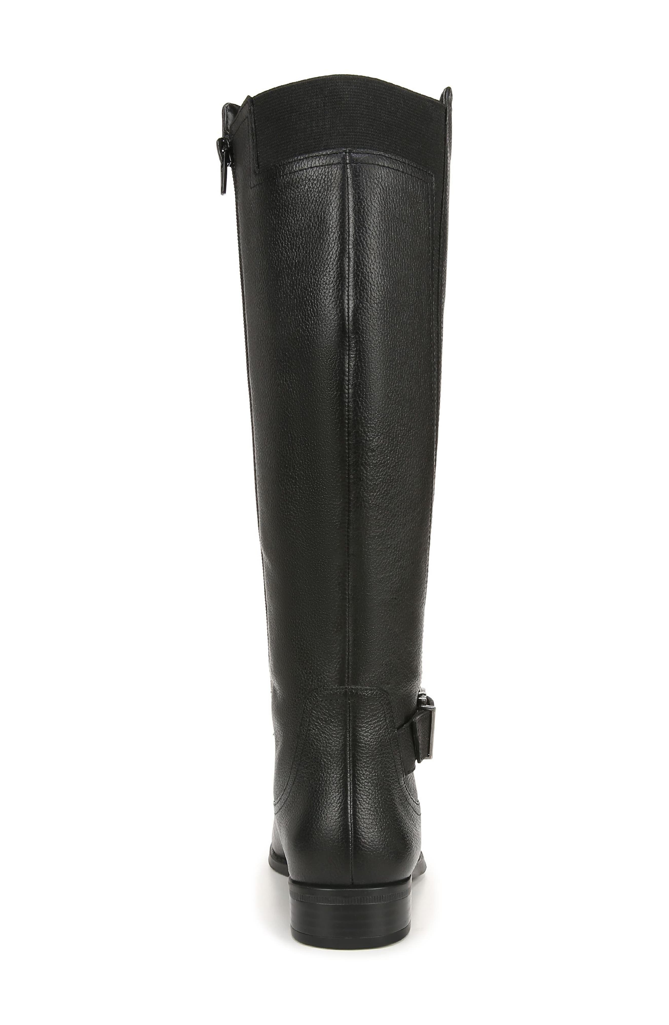 Naturalizer Jaya Knee High Boot, Alternate, color, Black Leather