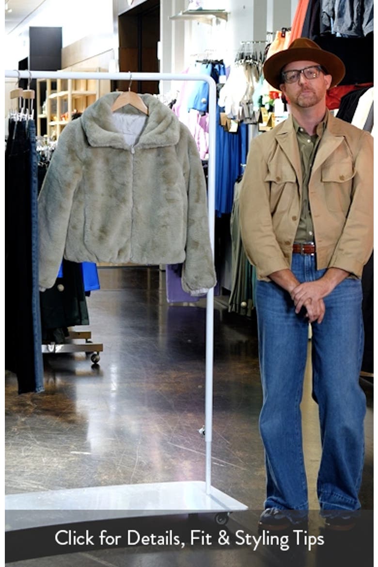 Jeon Wind & Water Resistant Reversible Faux Shearling & Recycled Polyester Puffer Jacket video