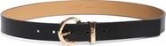 Kate Spade New York 28mm metal keeper belt