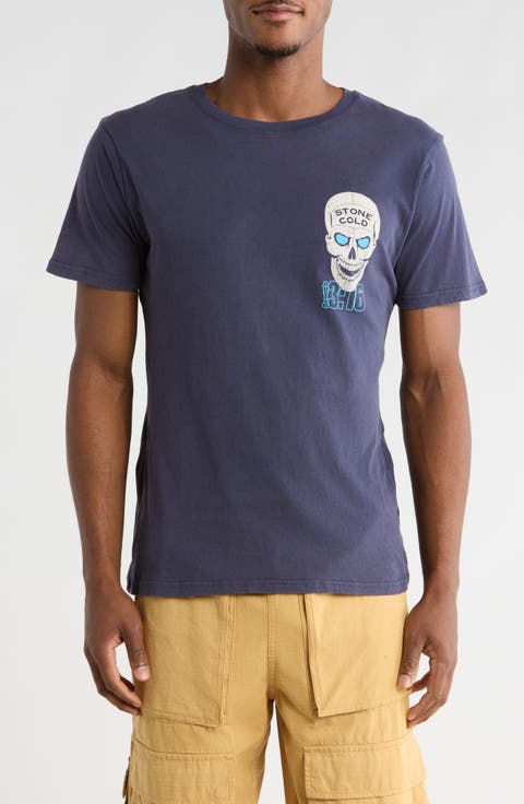 Contrast Steve Austin Cotton Graphic T-Shirt