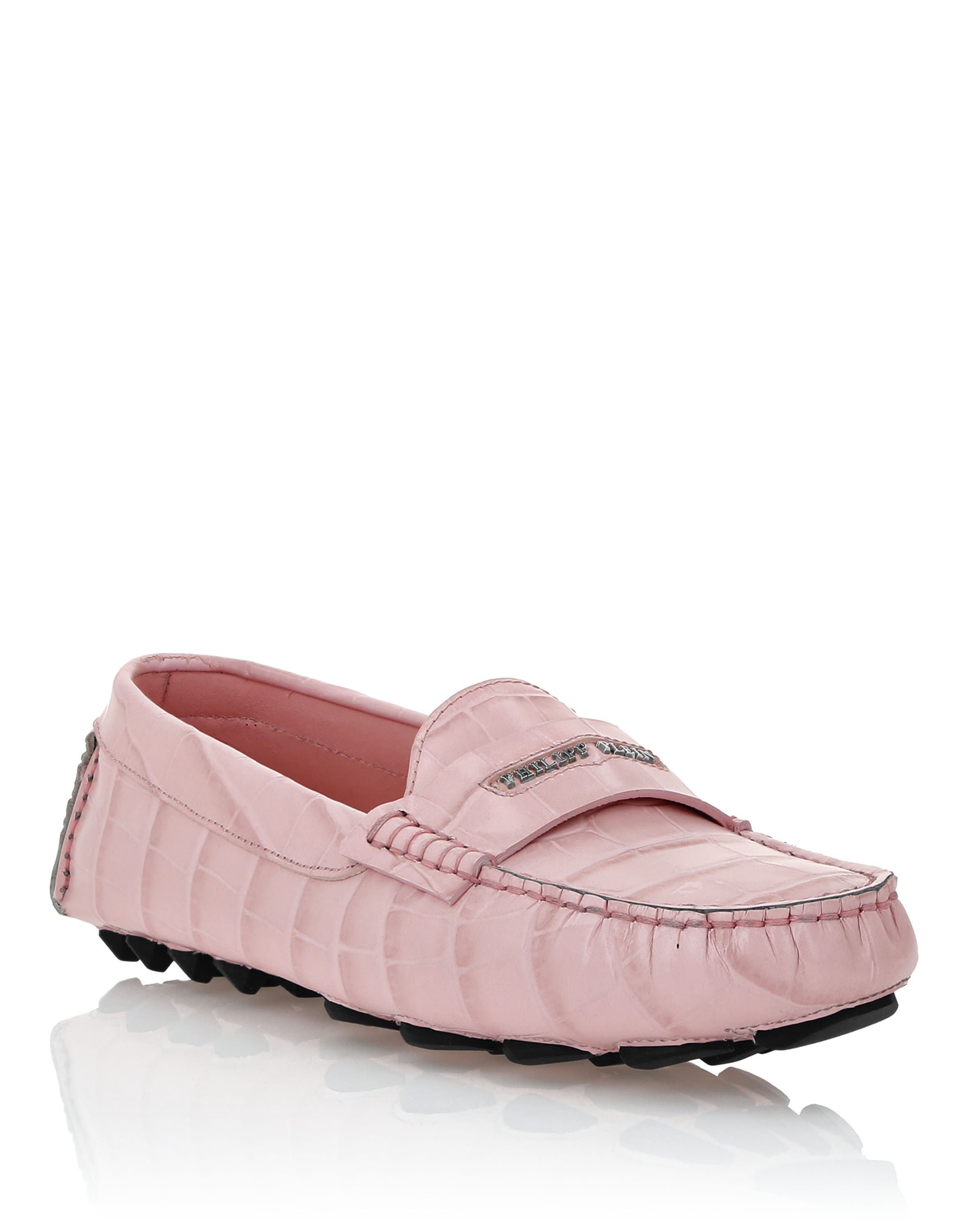 Moccasins Driver Cocco Women, Main, color, rose/pink