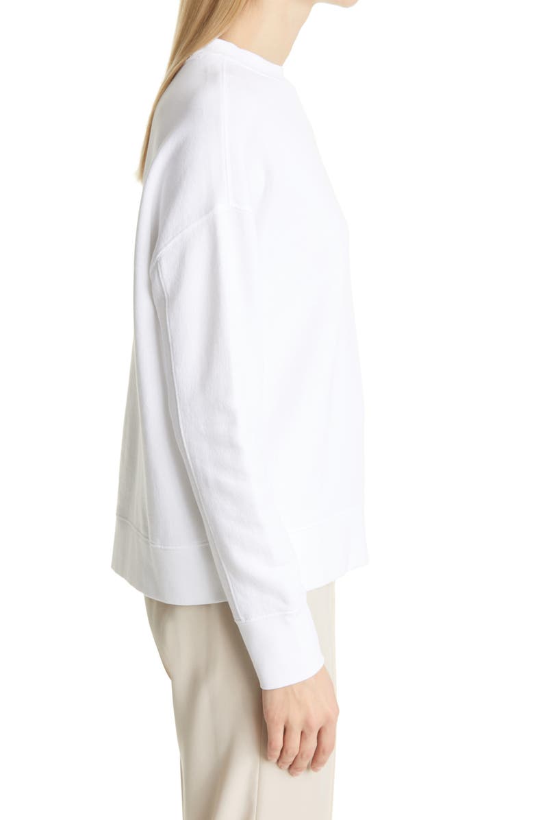 Vince Essential Relaxed Cotton Sweatshirt, Alternate, color,