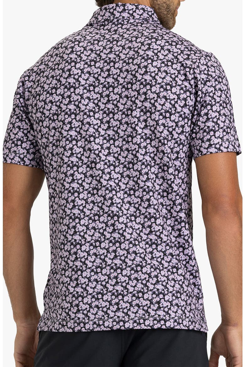 Core Floral Performance Golf Polo, Alternate, color, GARDEN GALA - PURPLE SAGE