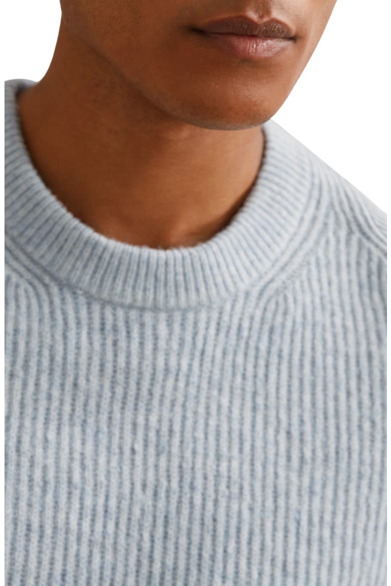 Crammond Rib Sweater, Alternate, color, SOFT BLUE