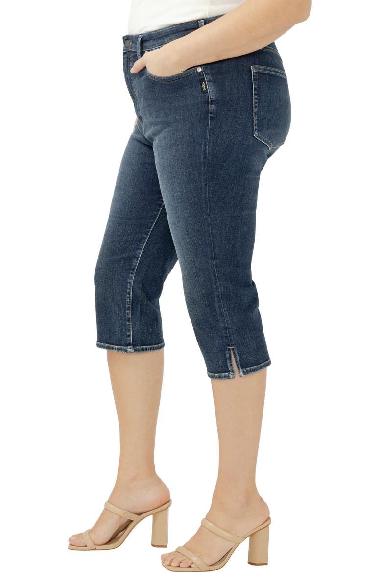 Silver Jeans Co. Isbister Modern Capri Jeans, Alternate, color, Maisie