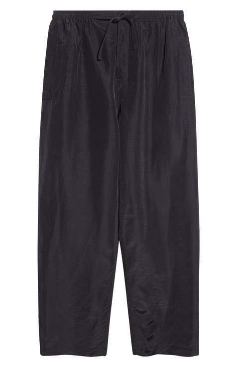 Linen Blend Pajama Pants