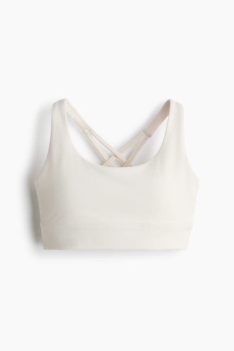 Medium support sports bra with softmove