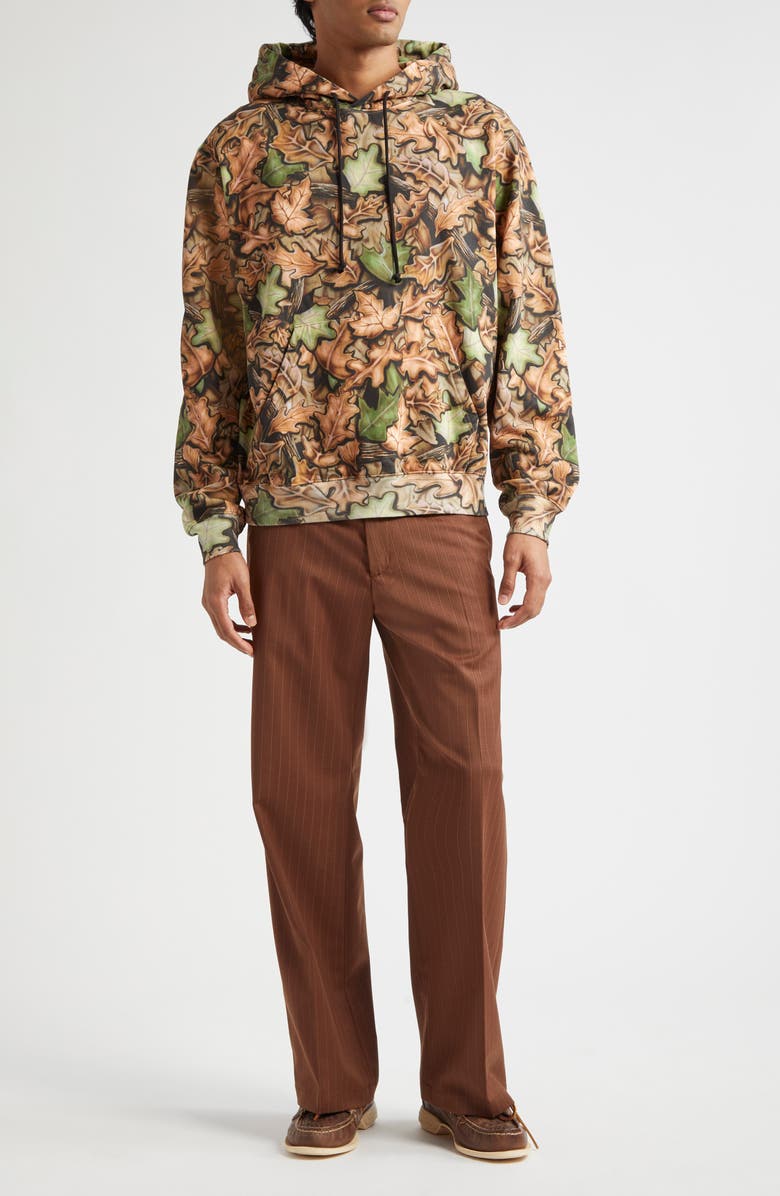 STOCKHOLM SURFBOARD CLUB Bjorn Back Logo Graphic Hoodie, Alternate, color, Leaf