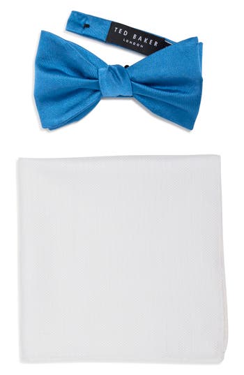 TED BAKER TED BAKER LONDON BOW TIE & POCKET SQUARE BOX SET 