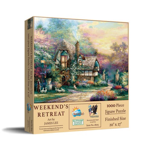 Weekend's Retreat 1000 piece Jigsaw Puzzle for Adults