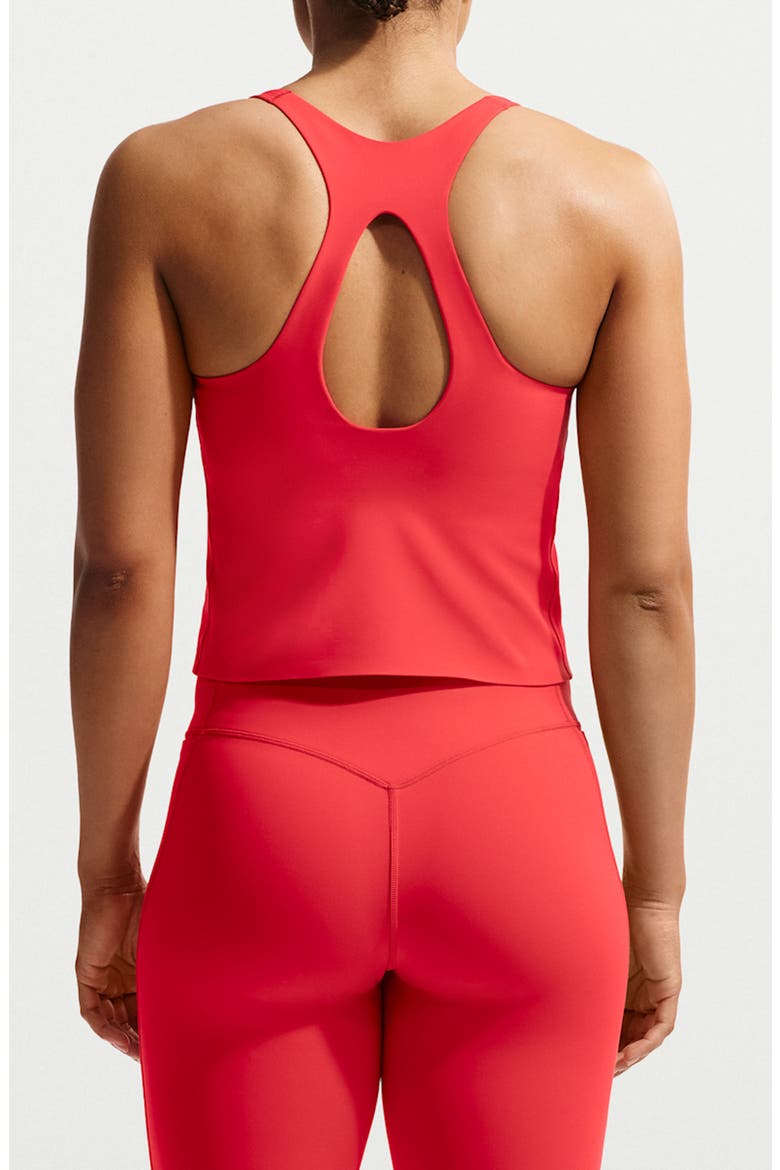 Universa Medium Support Padded Sports Bra Tank, Alternate, color, LIGHT CRIMSON/ UNIVERSITY RED