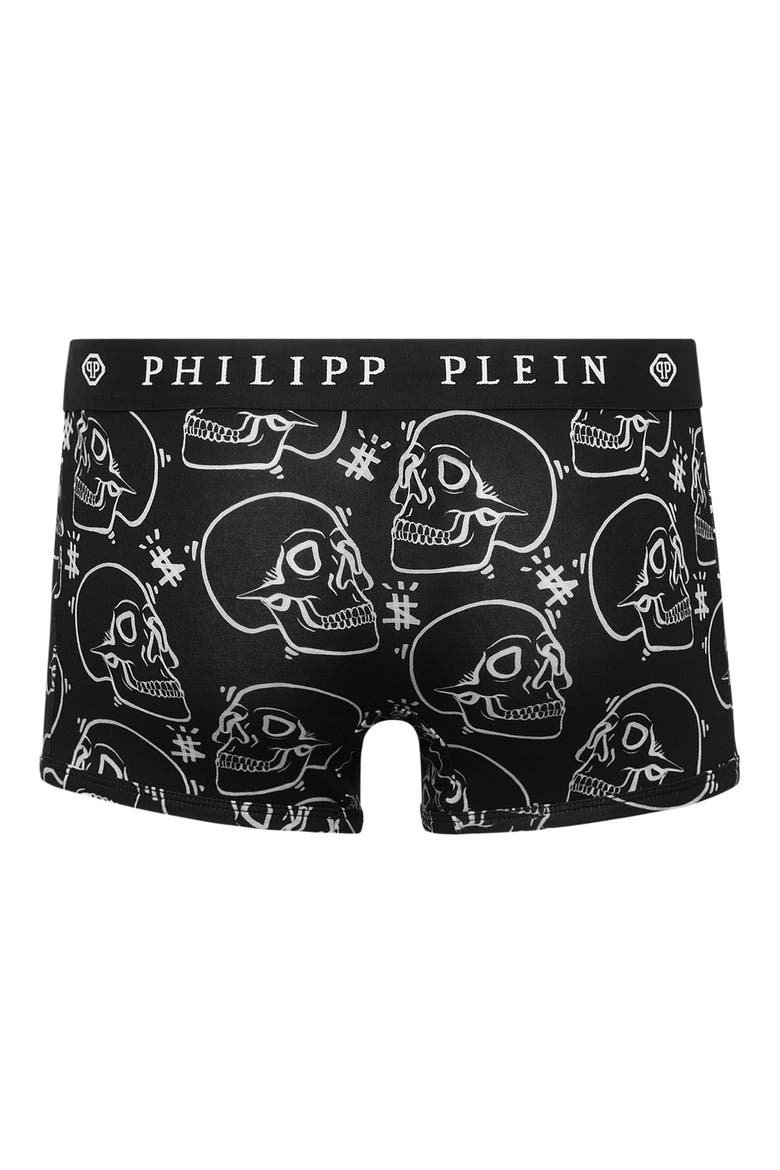 Boxer Skull Men, Alternate, color, black