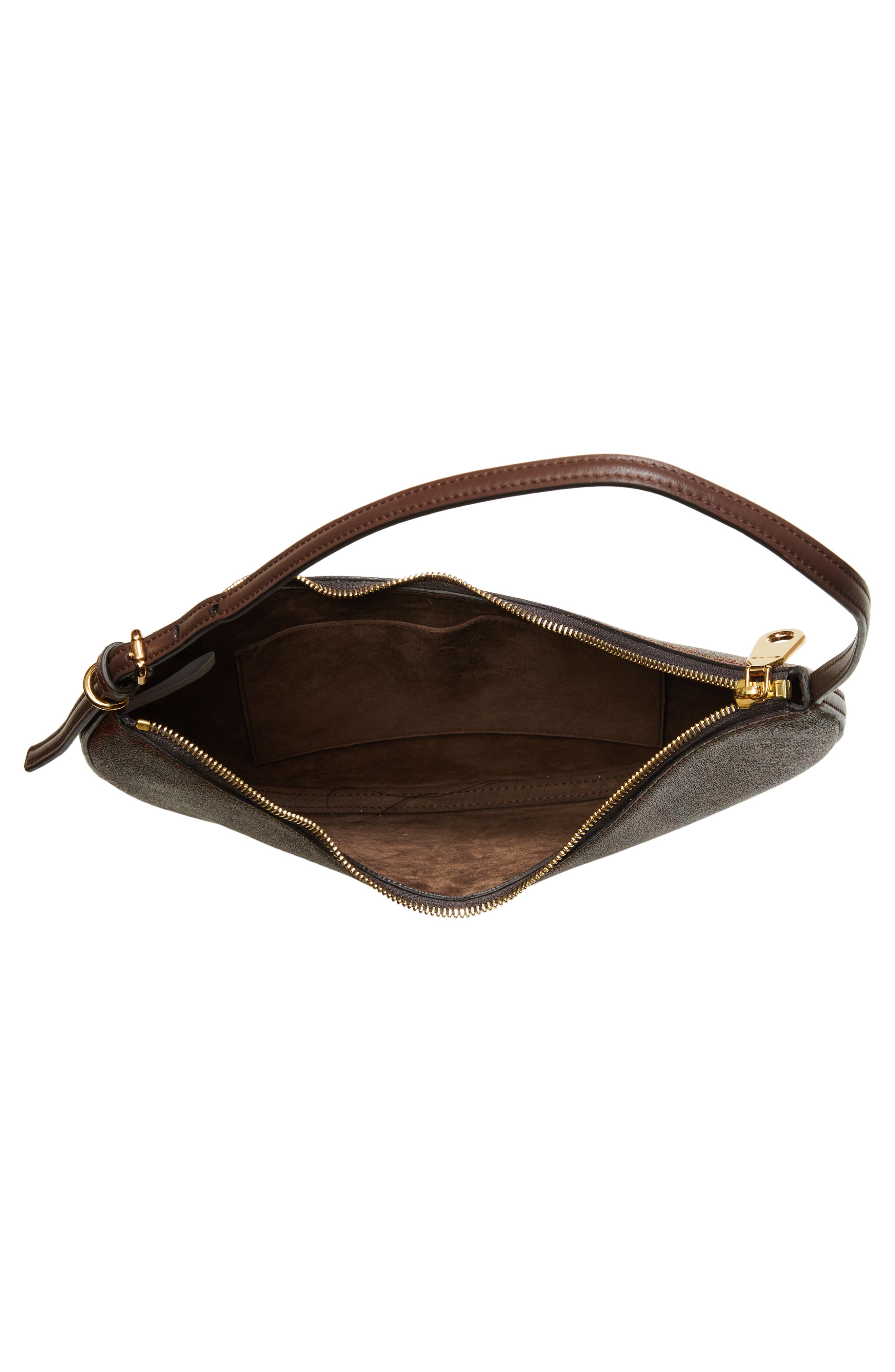 Etro Essential Paisley Hobo, Alternate, color, Brown