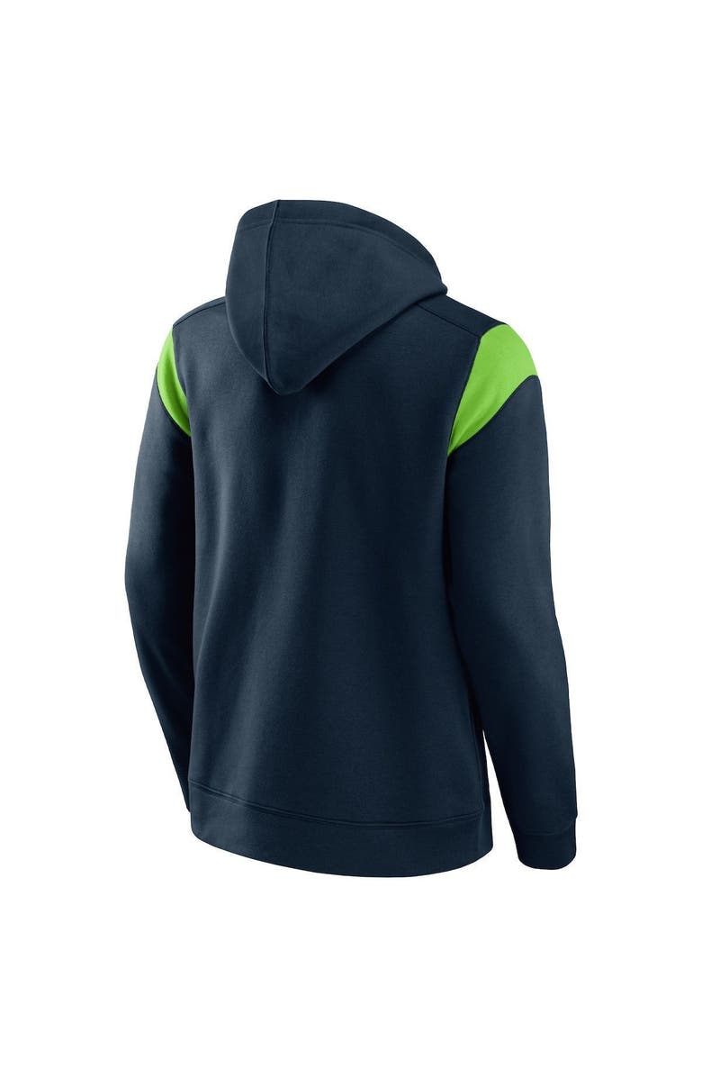 FANATICS Men's Fanatics College Navy Seattle Seahawks Call The Shot Pullover Hoodie, Alternate, color, 
