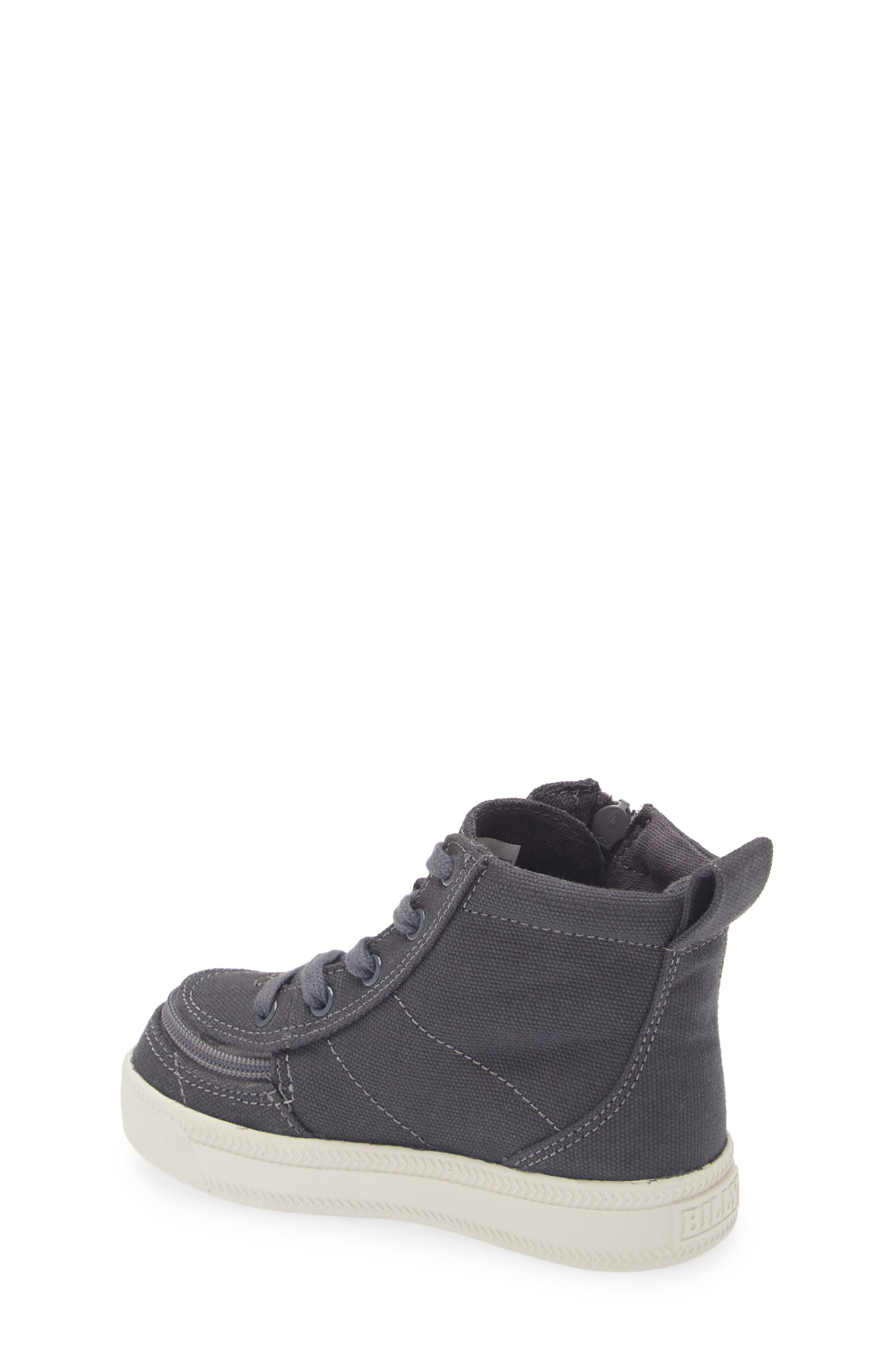 Kids' Classic High Top Sneaker, Alternate, color, CHARCOAL/WHITE