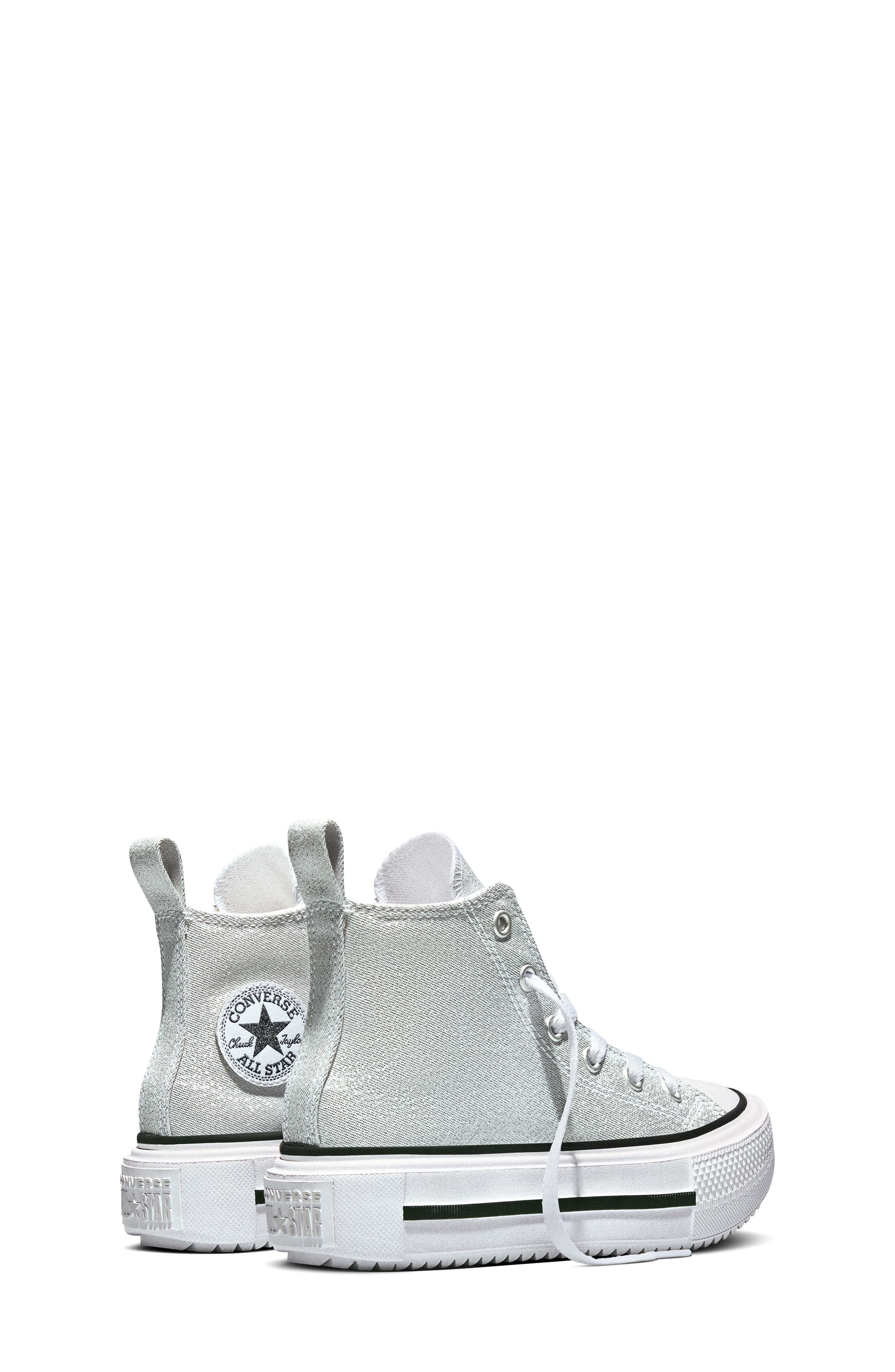 Converse Kids' Chuck Taylor All Star Lift Double Stack High Top Platform Sneaker, Alternate, color, 