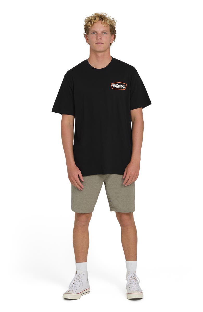 Billabong Off Duty Premium Graphic T-Shirt, Alternate, color, Black