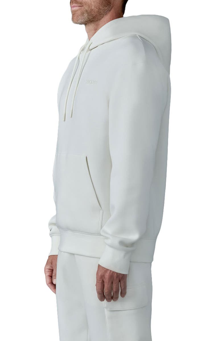 Mackage Krystian Double Face Jersey Hoodie, Alternate, color, Cream