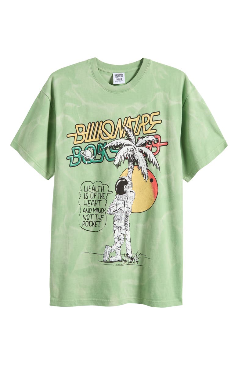 Billionaire Boys Club Chill Cotton Graphic T-Shirt, Alternate, color, Forest Sha