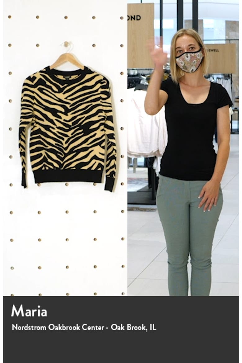 Patterned Crewneck Sweater video