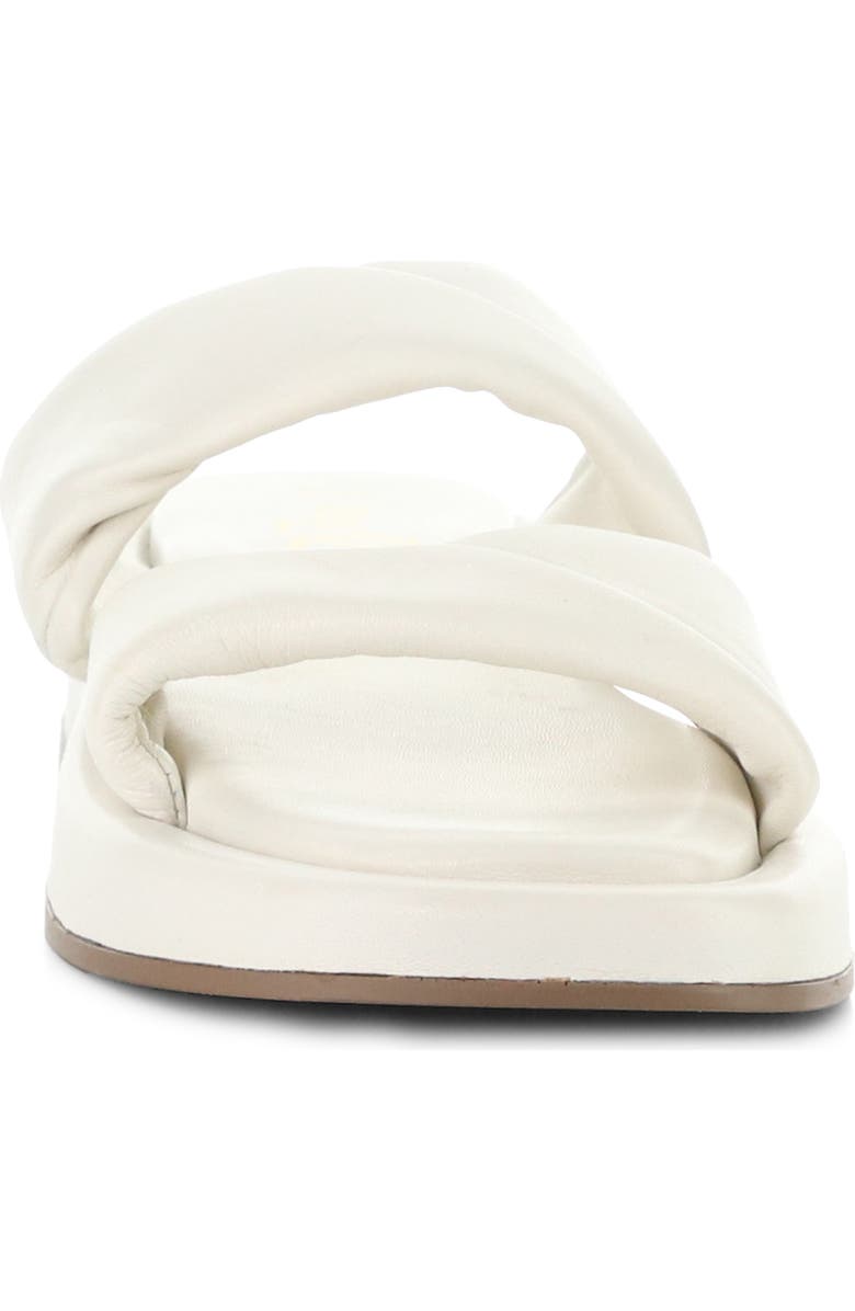Bos. & Co. Bayla Platform Wedge Slide Sandal, Alternate, color, White
