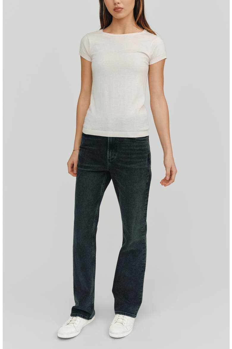 Greta Tee, Alternate, color, White