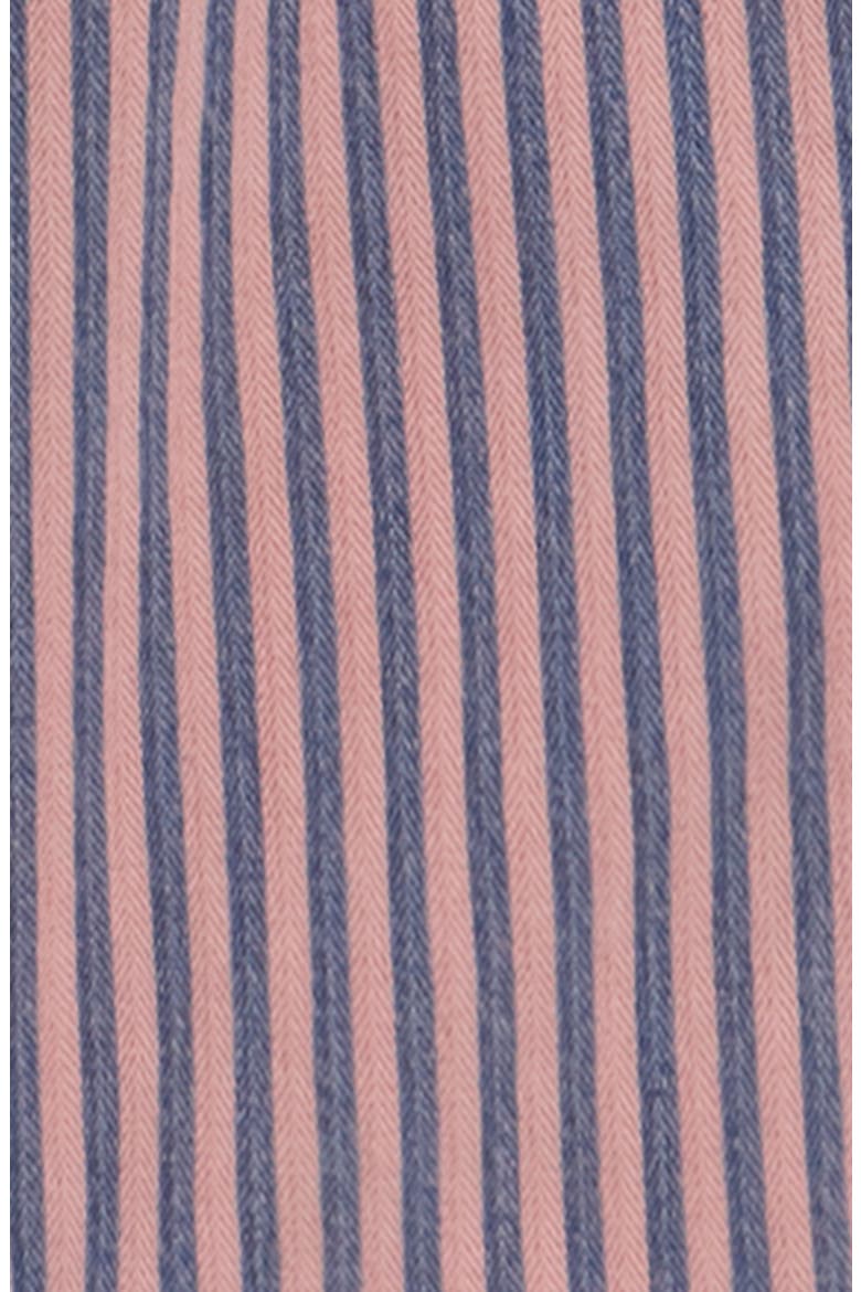 Kids' Stripe Barrel Leg Jeans, Alternate, color, PINK BLUE