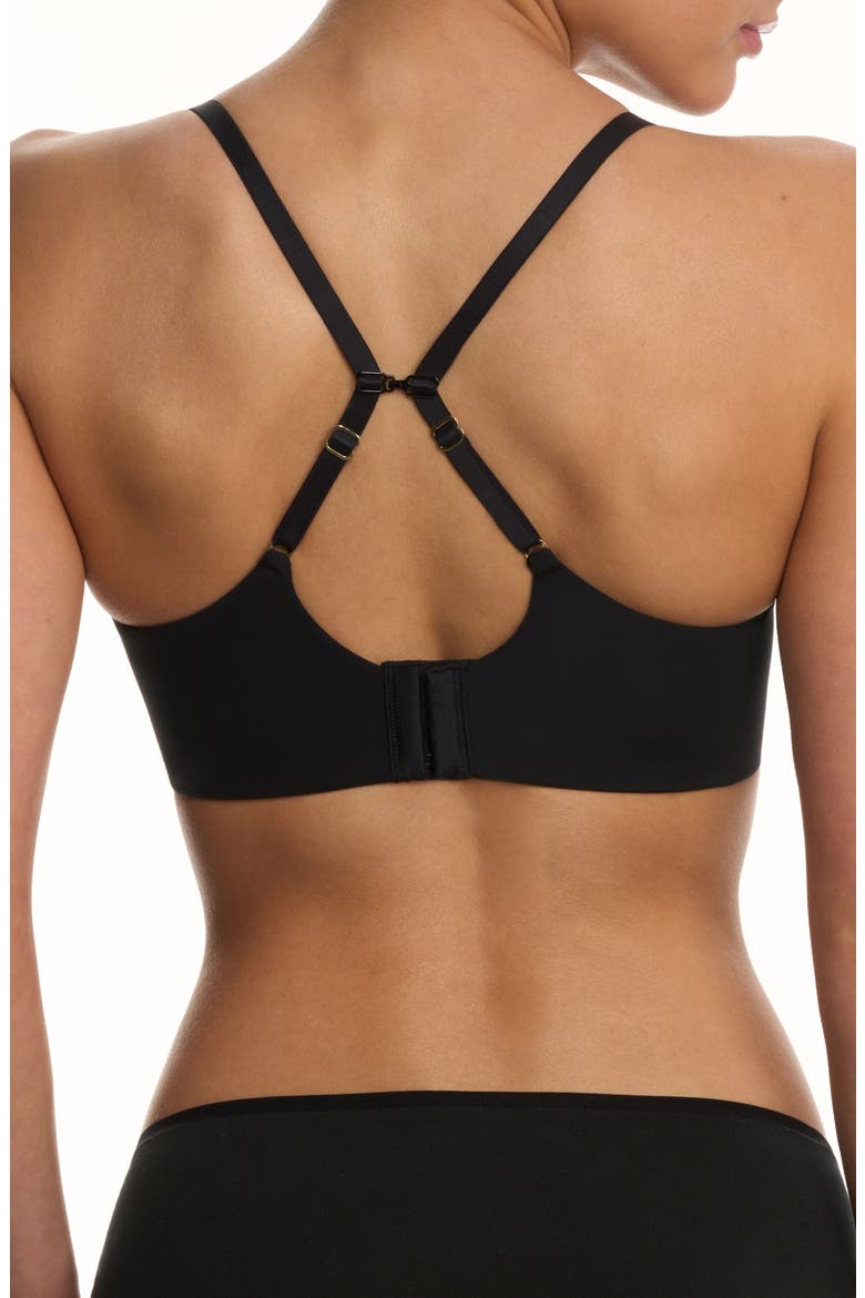 Radiance Underwire Unlined Bra, Alternate, color, BLACK