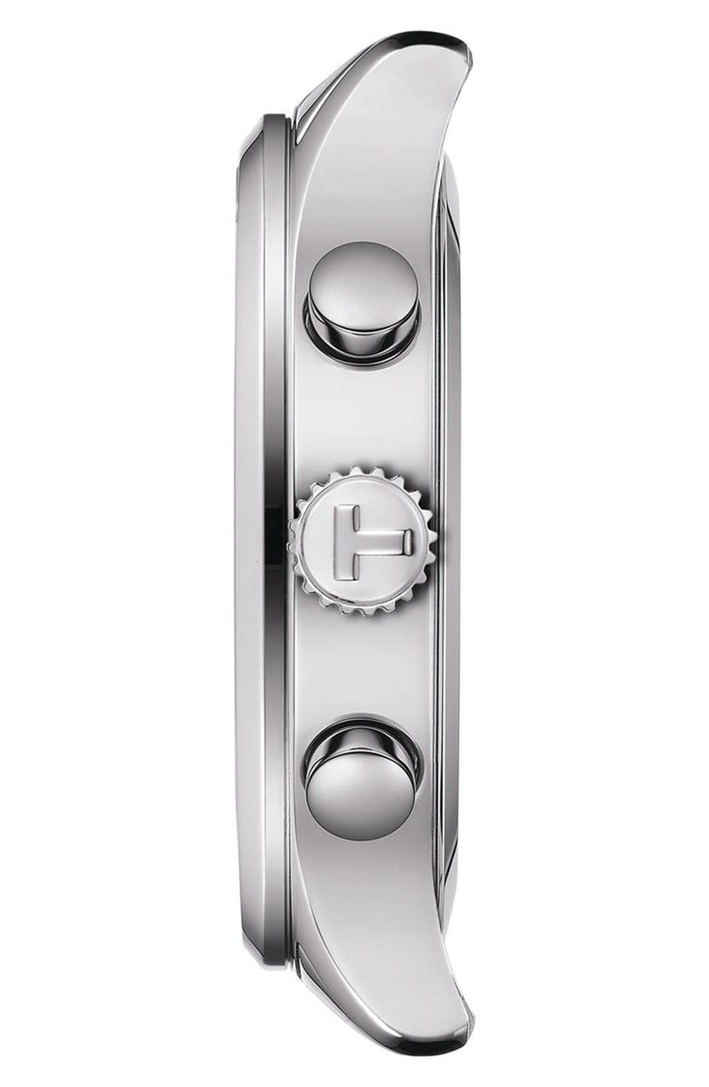 Tissot Chrono XL Chronograph Leather Strap Watch, 45mm, Alternate, color, Brown