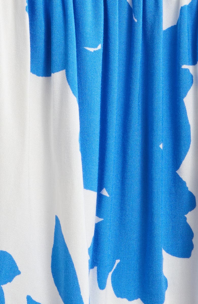 SUGARLIPS Don't Be Shy Toledo Tiered Dress, Alternate, color, White-Blue