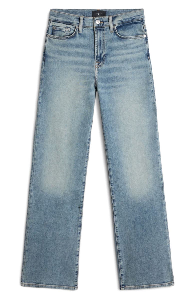 7 For All Mankind Alexa High Waist Straight Leg Jeans, Alternate, color, Amuse Me