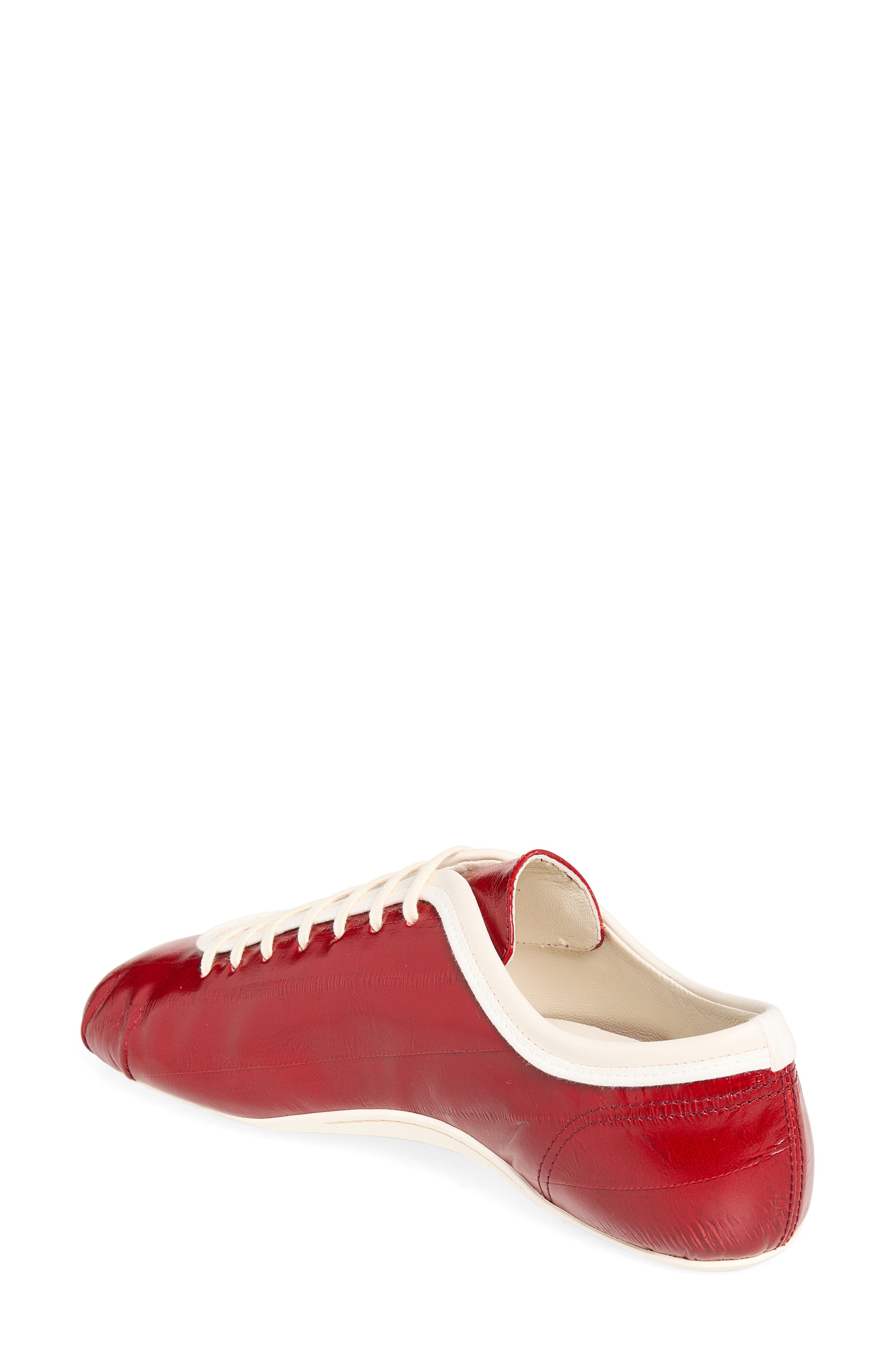 Dries Van Noten Soccer Sneaker, Alternate, color, Red