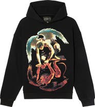 Cult of Individuality Repent Cotton Graphic Hoodie