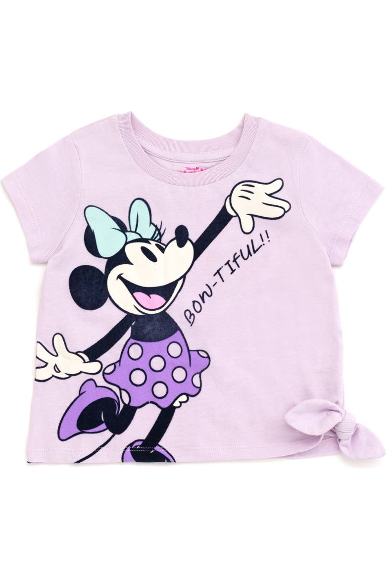 Minnie Mouse 3-Pack Short Sleeve T-Shirts, Alternate, color, Pink Ivory Lavender
