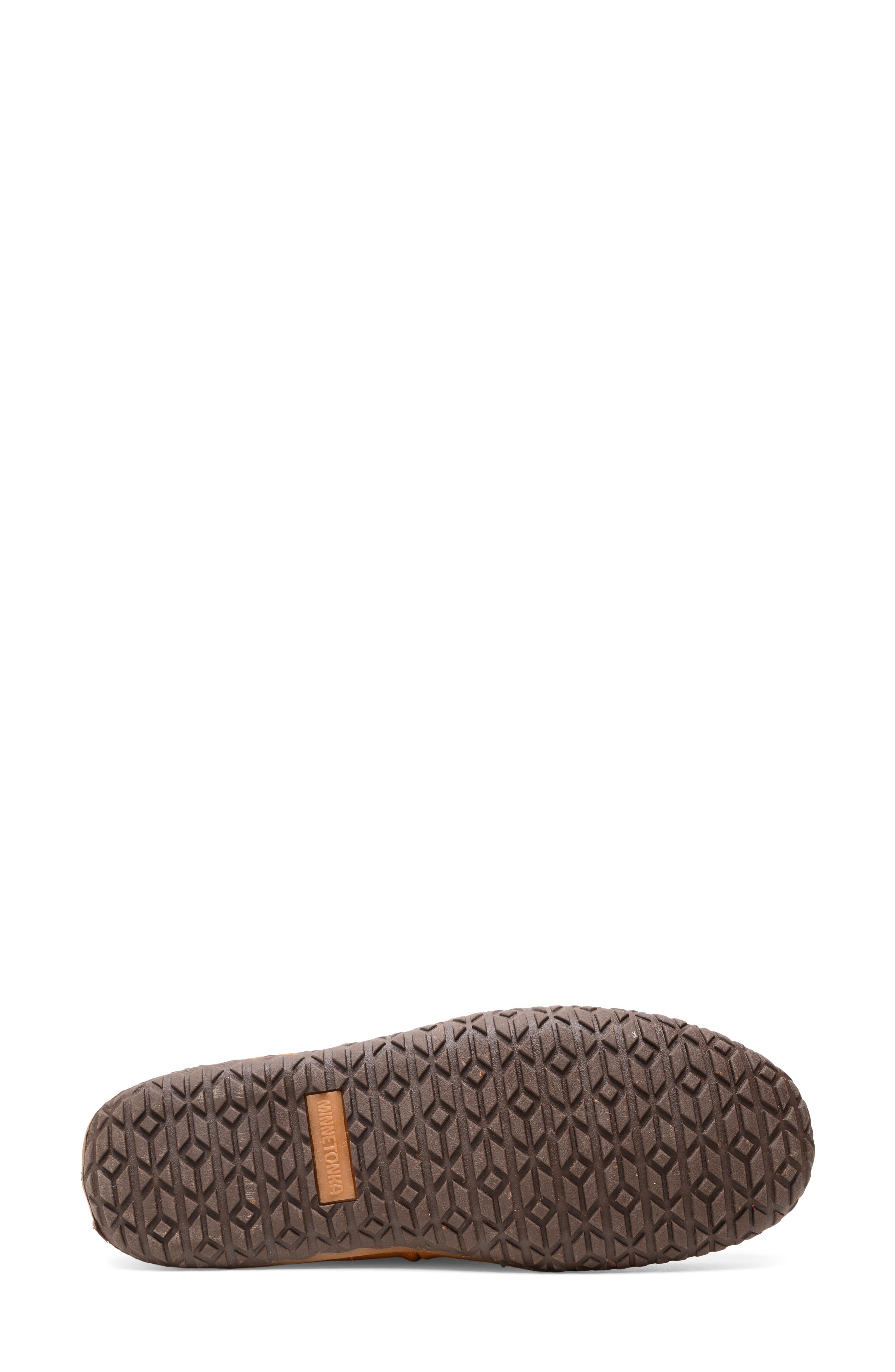 Minnetonka Tobie Water Resistant Genuine Shearling Lined Slipper, Alternate, color, Charcoal